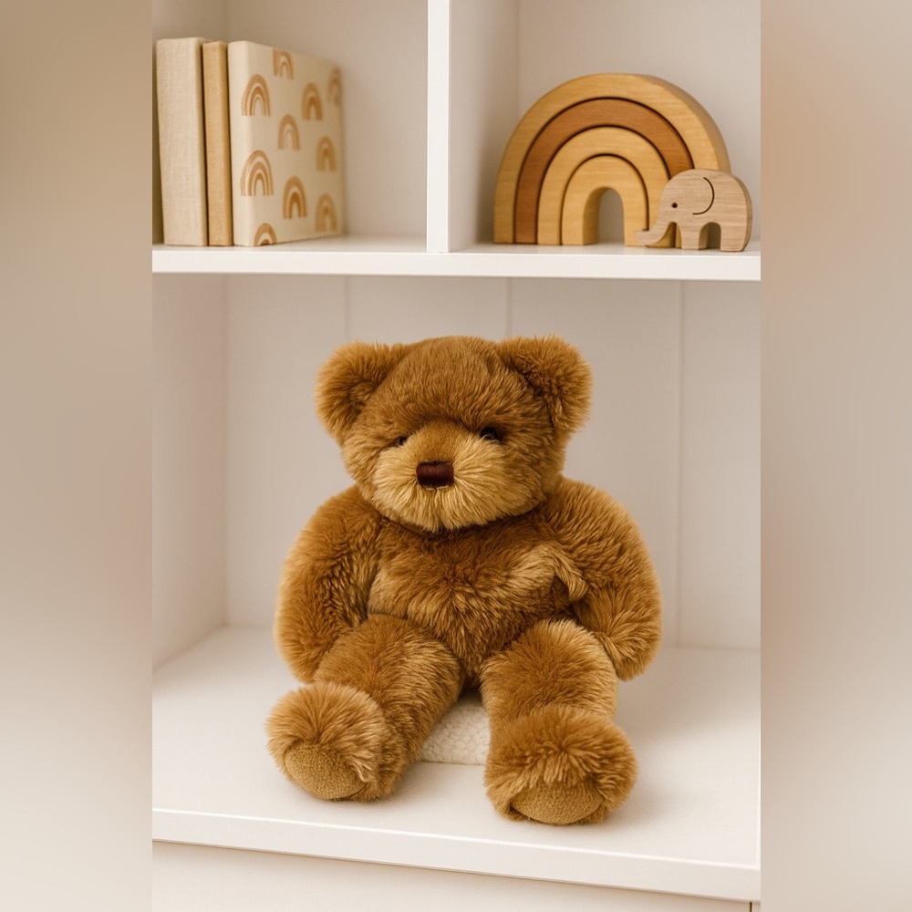 RC Classic Teddy Bear #493 Shaggy Bear Plush Size 15”